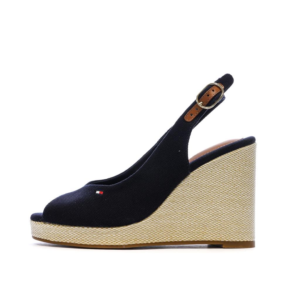 Sandales Marine Femme Tommy Hilfiger Wedge 1