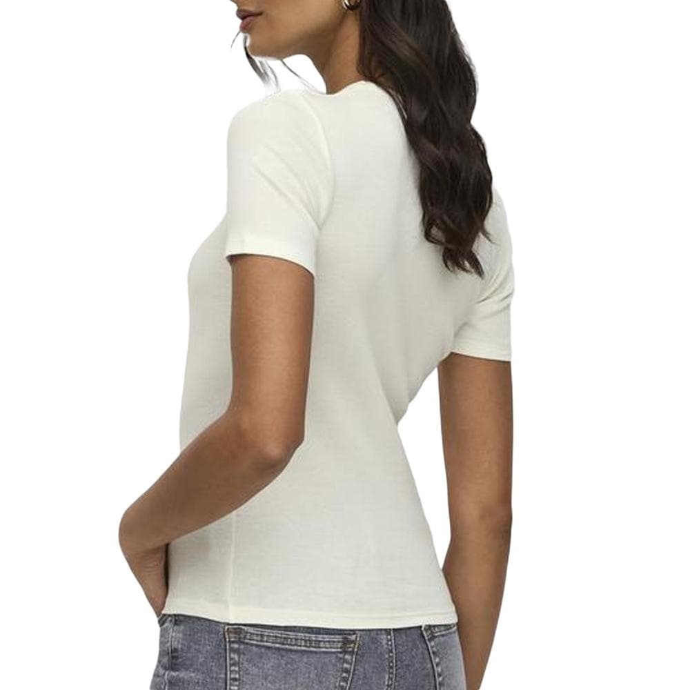 T-Shirt Blanc Femme JDY Lucky 2