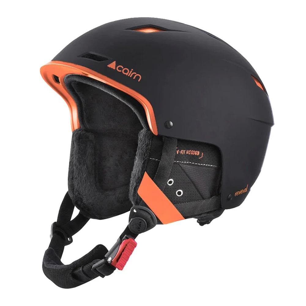 Casque de Ski Noir Mixte Cairn Reveal Mat Fire 1