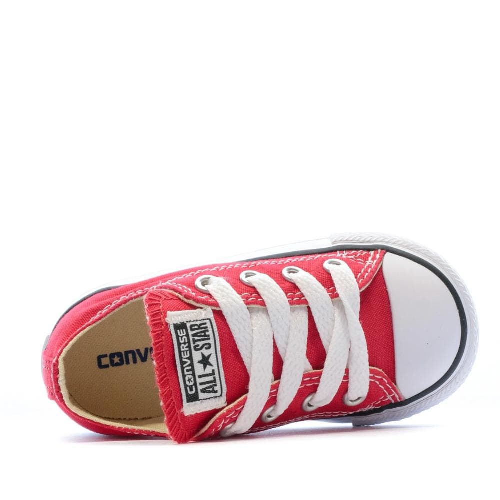 Baskets Rouge Bébé Converse All Star 7J236C 4