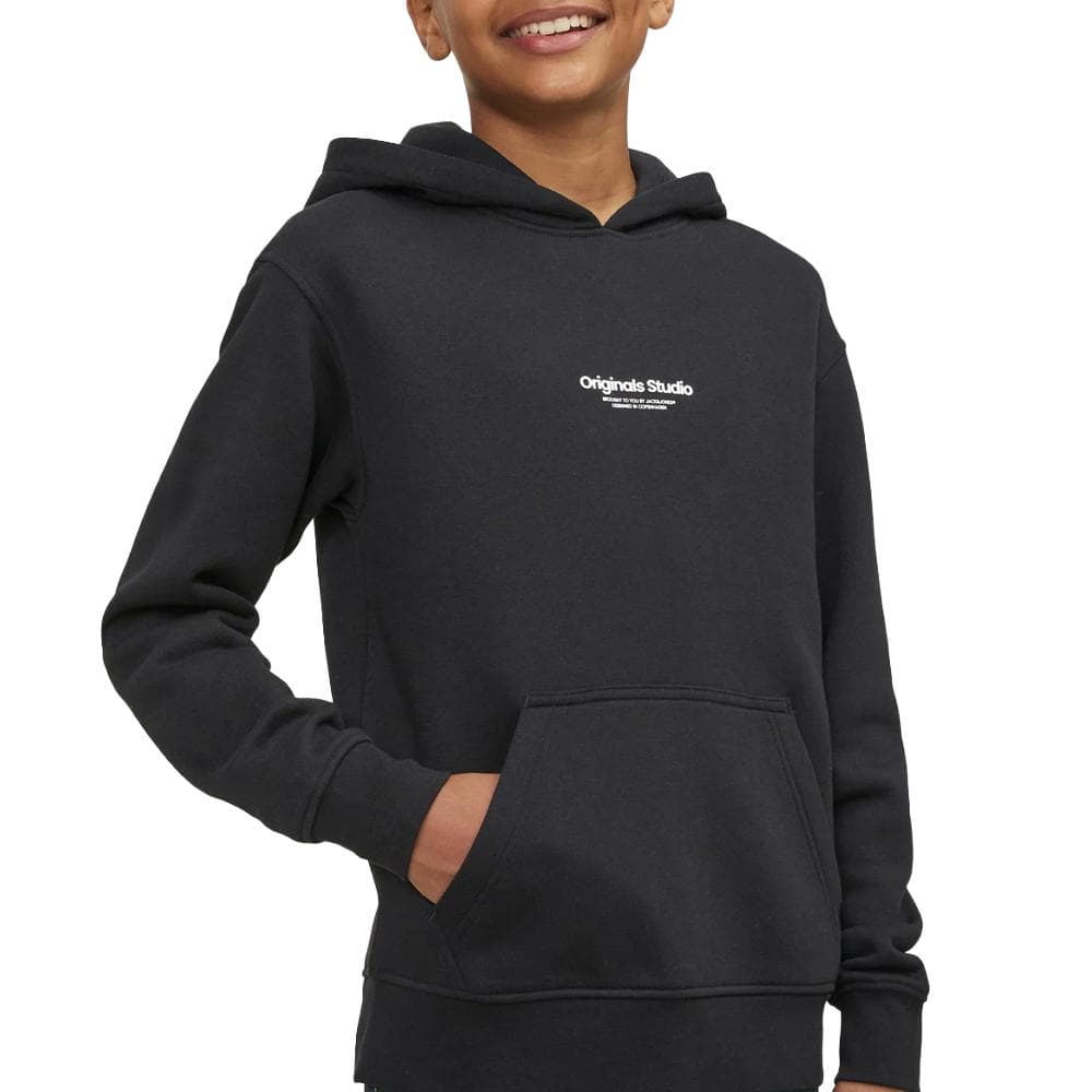 Sweat Noir Garçon Jack & Jones Vester 1
