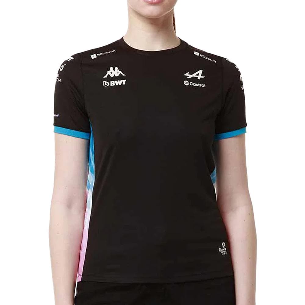 Maillots de Sport Noir Femme Kappa Adoliw Alpine F1 1