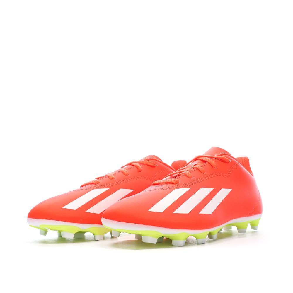 Chaussures de Foot Orange Junior Adidas X Crazyfast Club FxG 6