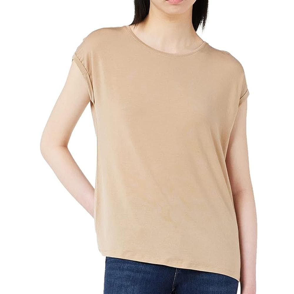 T-shirt Beige Femme Vero Moda Ava 1