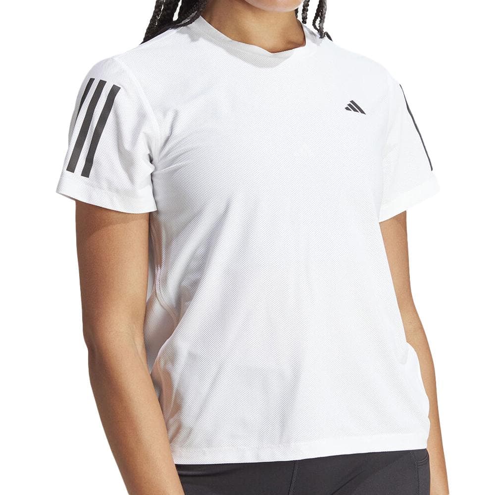 T-shirt Blanc Femme Adidas IK7442 1