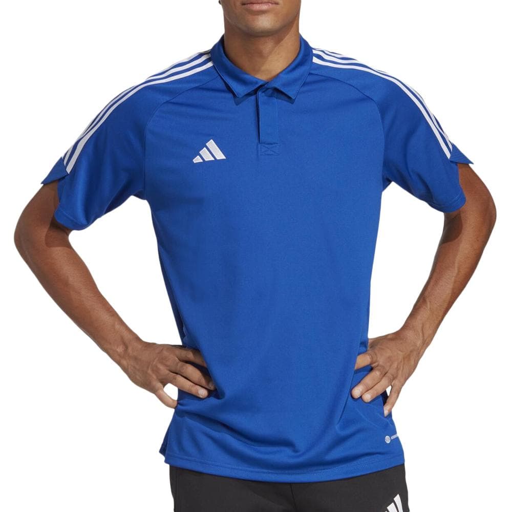 Polo Bleu Homme Adidas Tiro23 IC7859 1