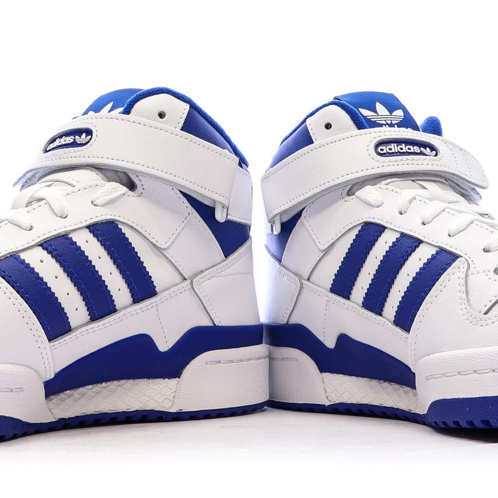 Basket Blanc/Bleu Homme Adidas Forum Mid 7