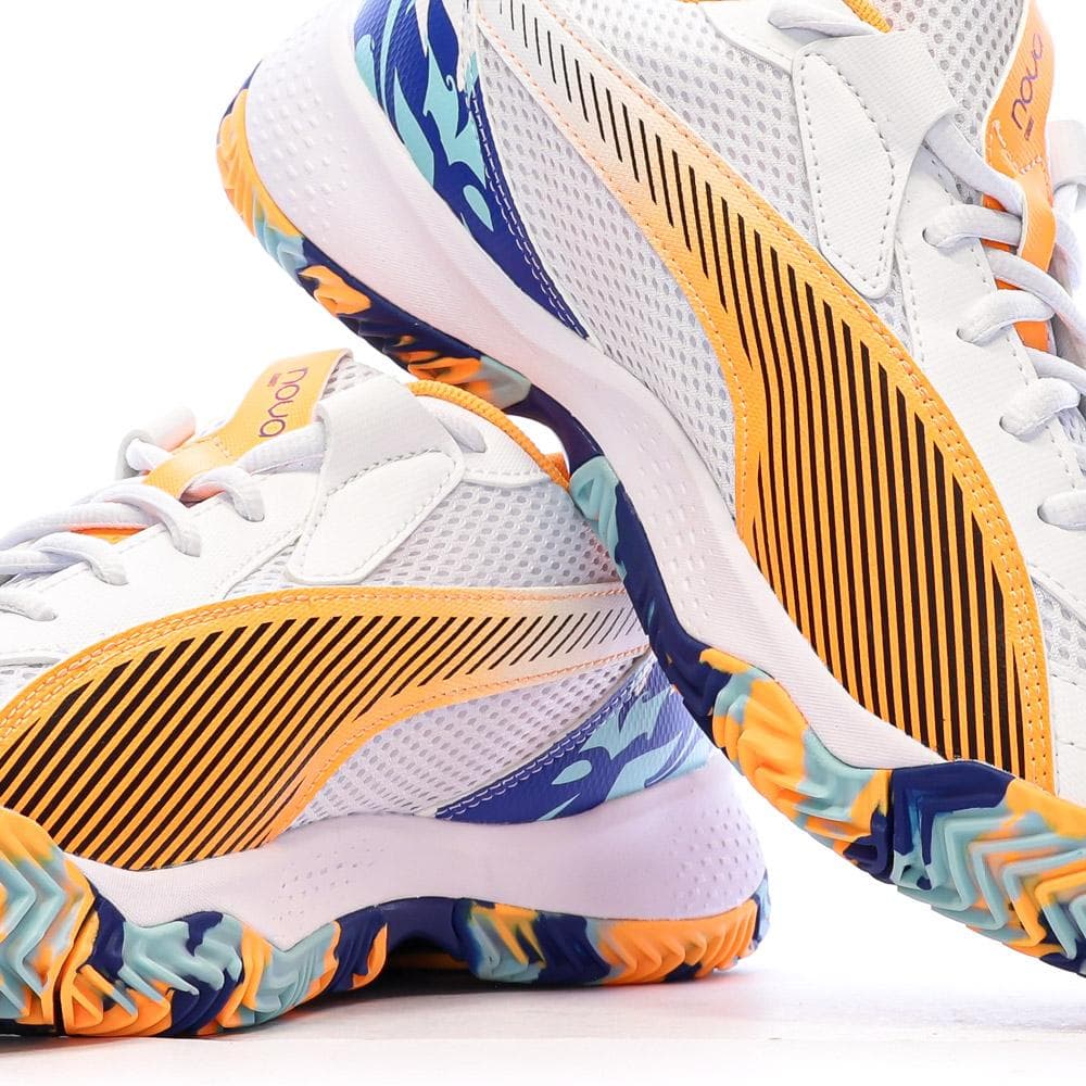 Chaussures de Padel Blanche Mixte Puma Nova Court 7