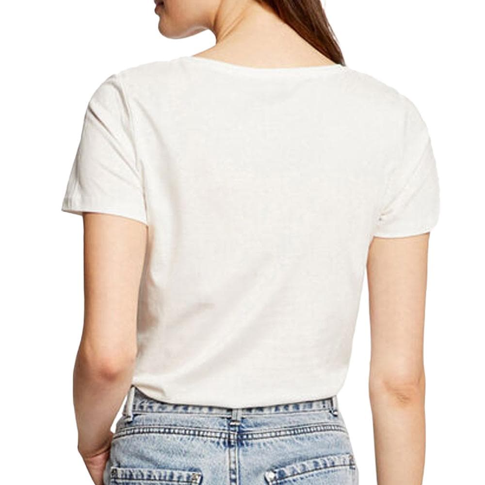 T-shirt Blanc Femme Morgan DANAE 2