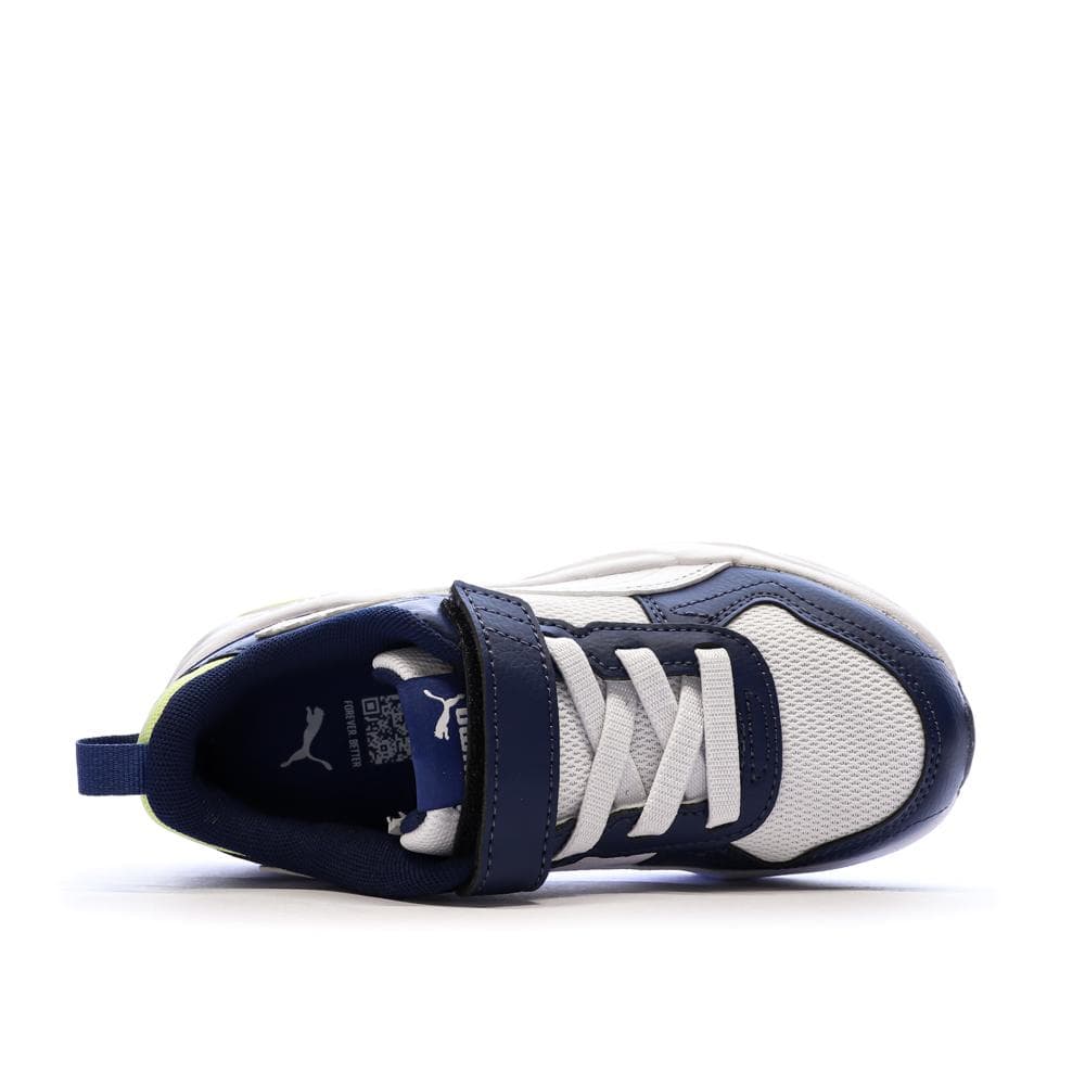 Baskets Marine/Blanche Garçon Puma Trinity 2 Lt 4