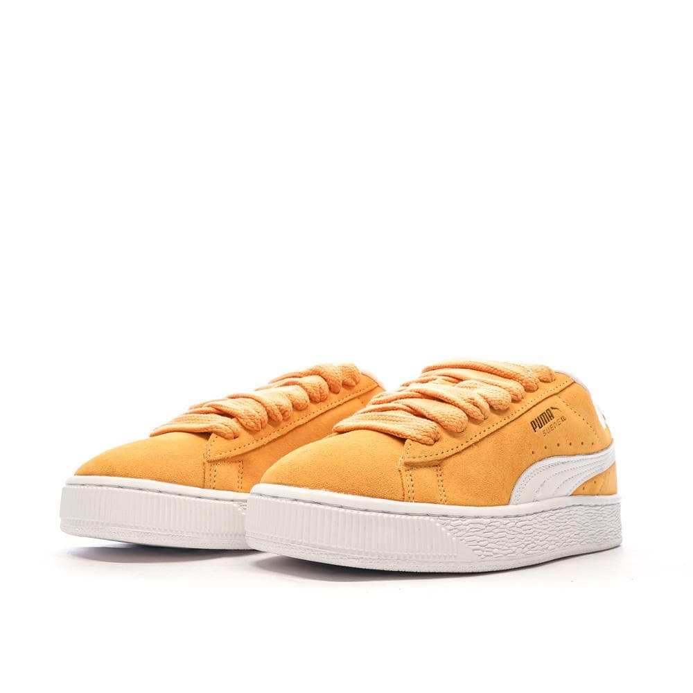 Baskets Orange Femme Puma Suede XL 6