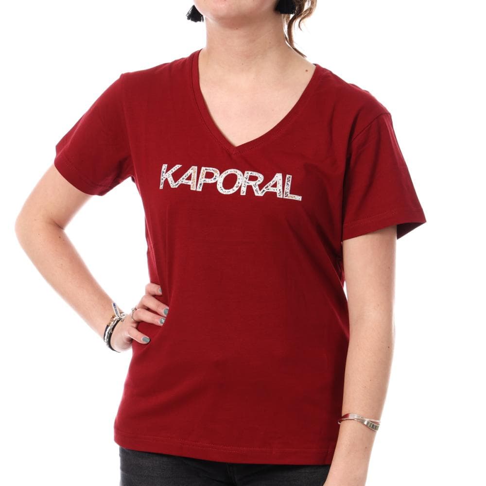 T-shirt Rouge Femme Kaporal SELIVH 1