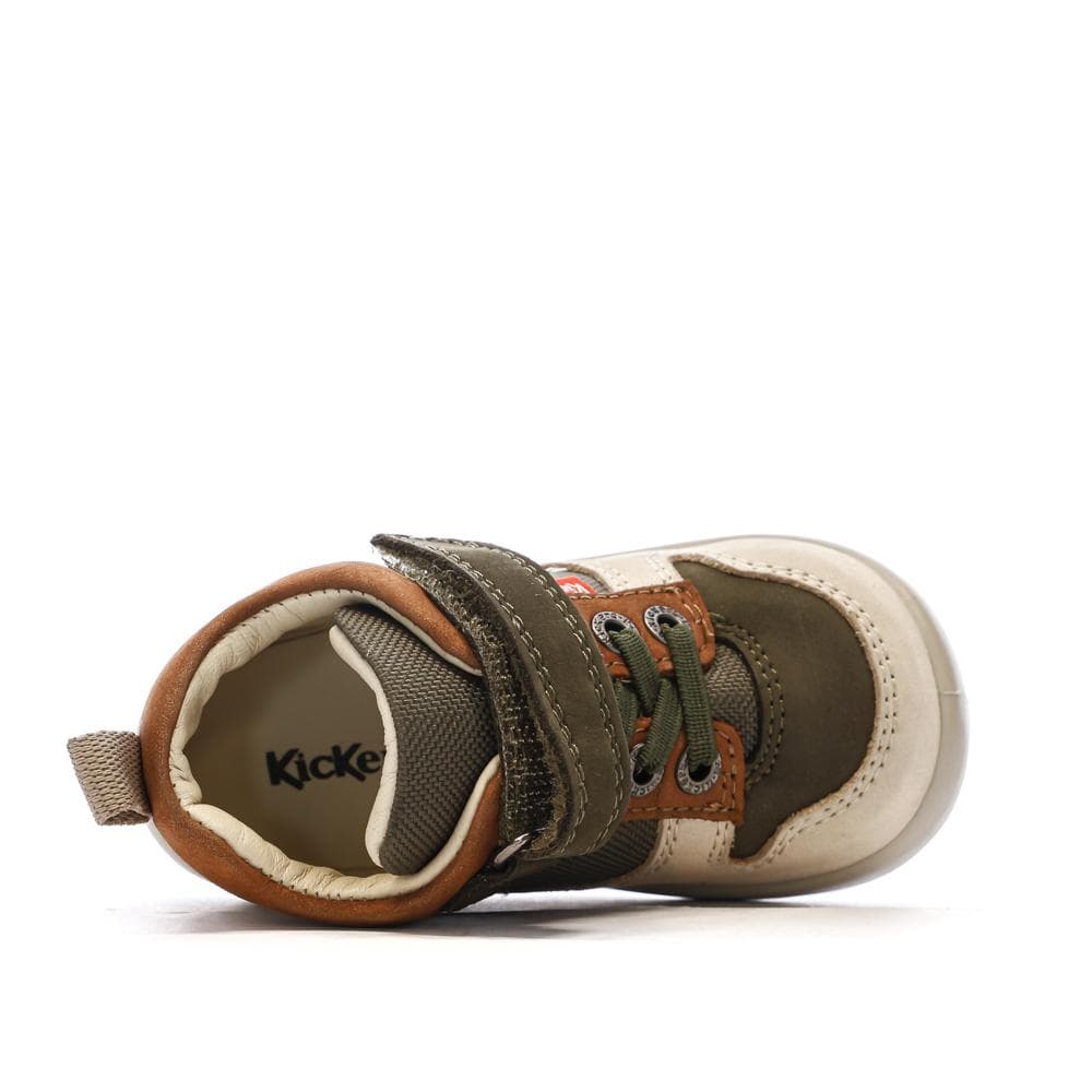 Baskets Hautes Beige/Camel Garçon Kickers Bottillon 4