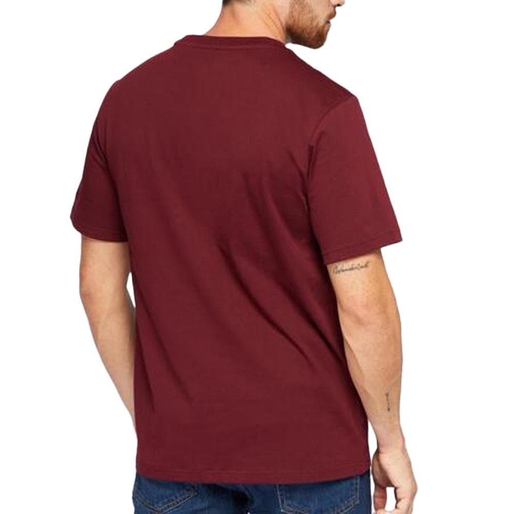 T-Shirt Bordeaux Homme Converse Deep 2
