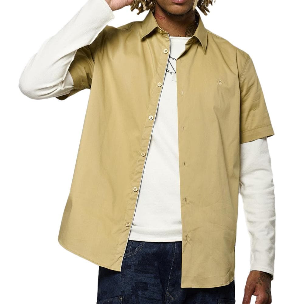 Chemise Beige Homme Kaporal KOURA 1