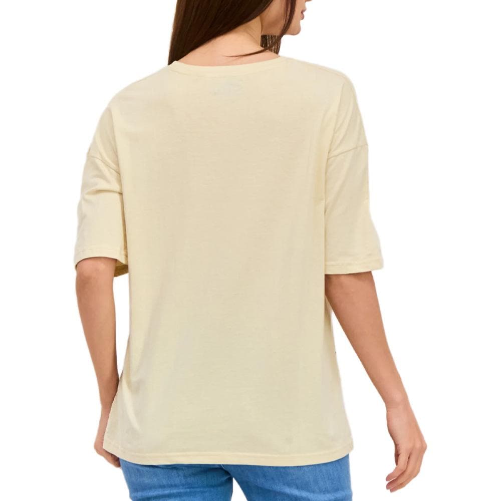 T-Shirt Beige Femme Disney Sitting Slouch 2
