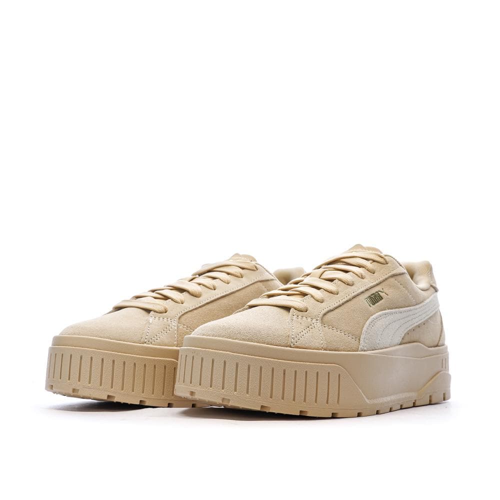 Baskets Beige Femme Puma Karmen 6