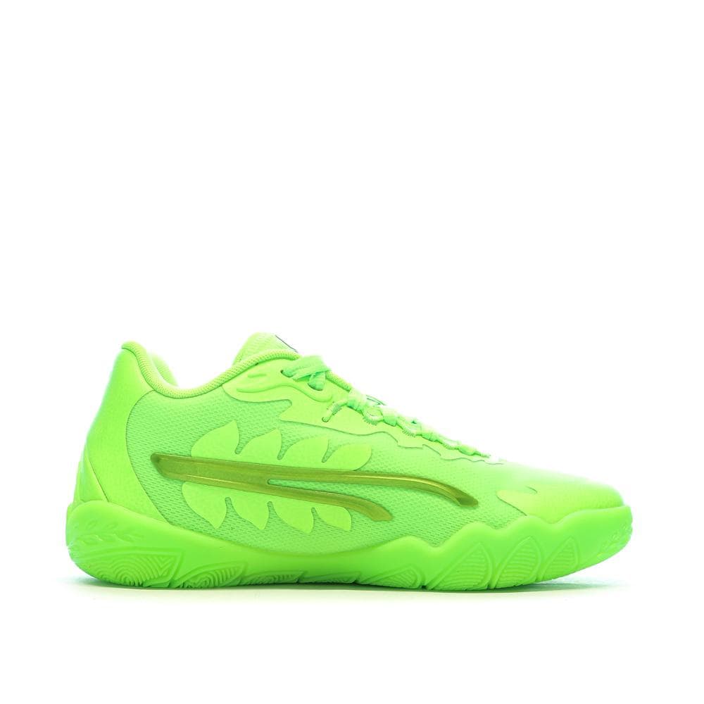 Chaussures de Basketball Vertes Homme Puma Stewie 3 2