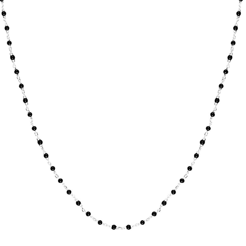 Collier Noir Femme Clio Blue Mimi Argent 3