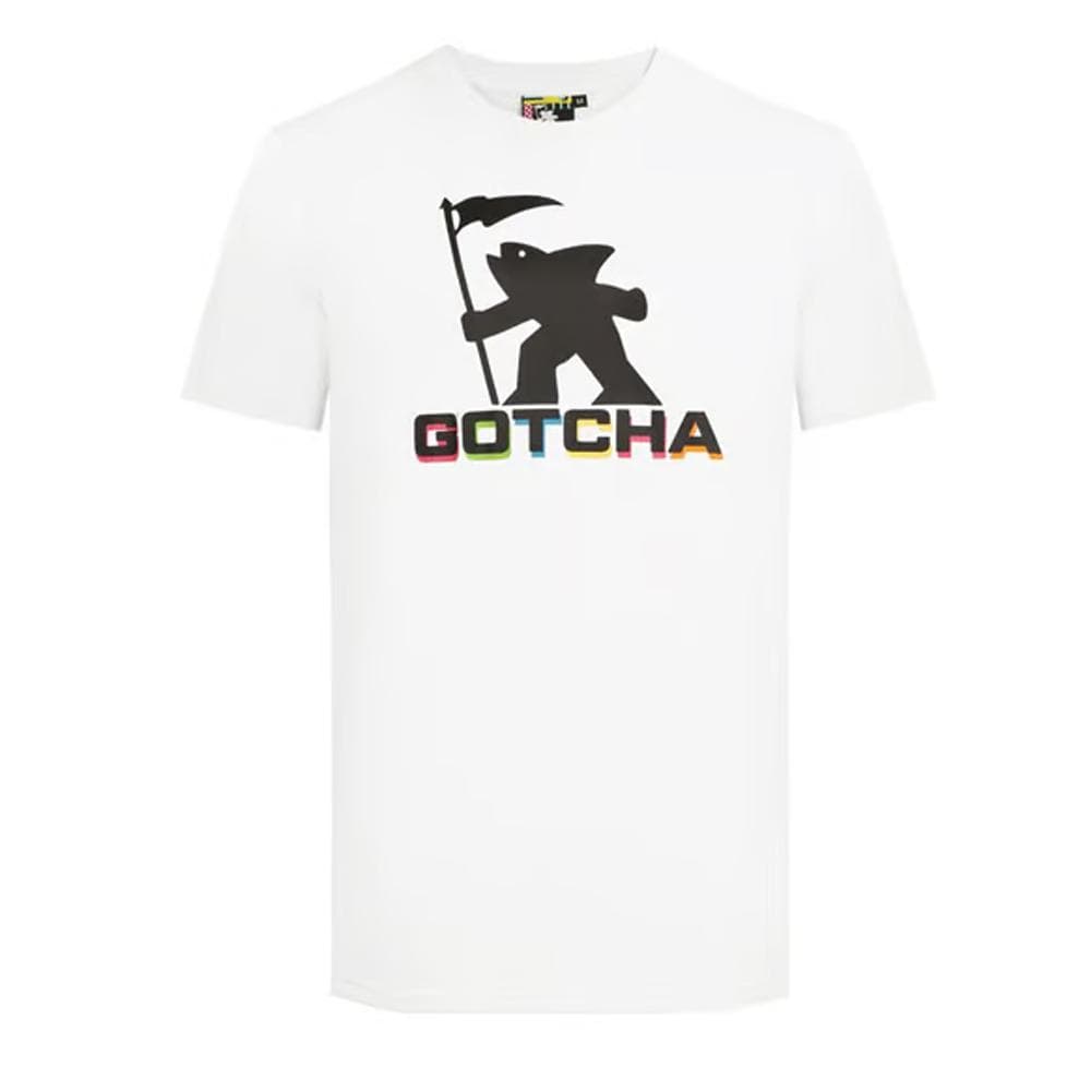 T-shirt Blanc Homme Gotcha Fishman 1