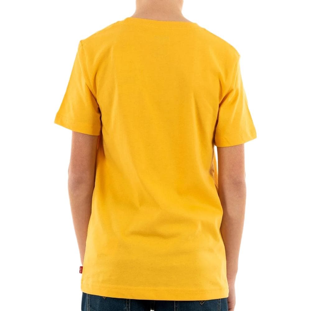 T-shirt Jaune/Noir Garçon Levi's 9E8157 2