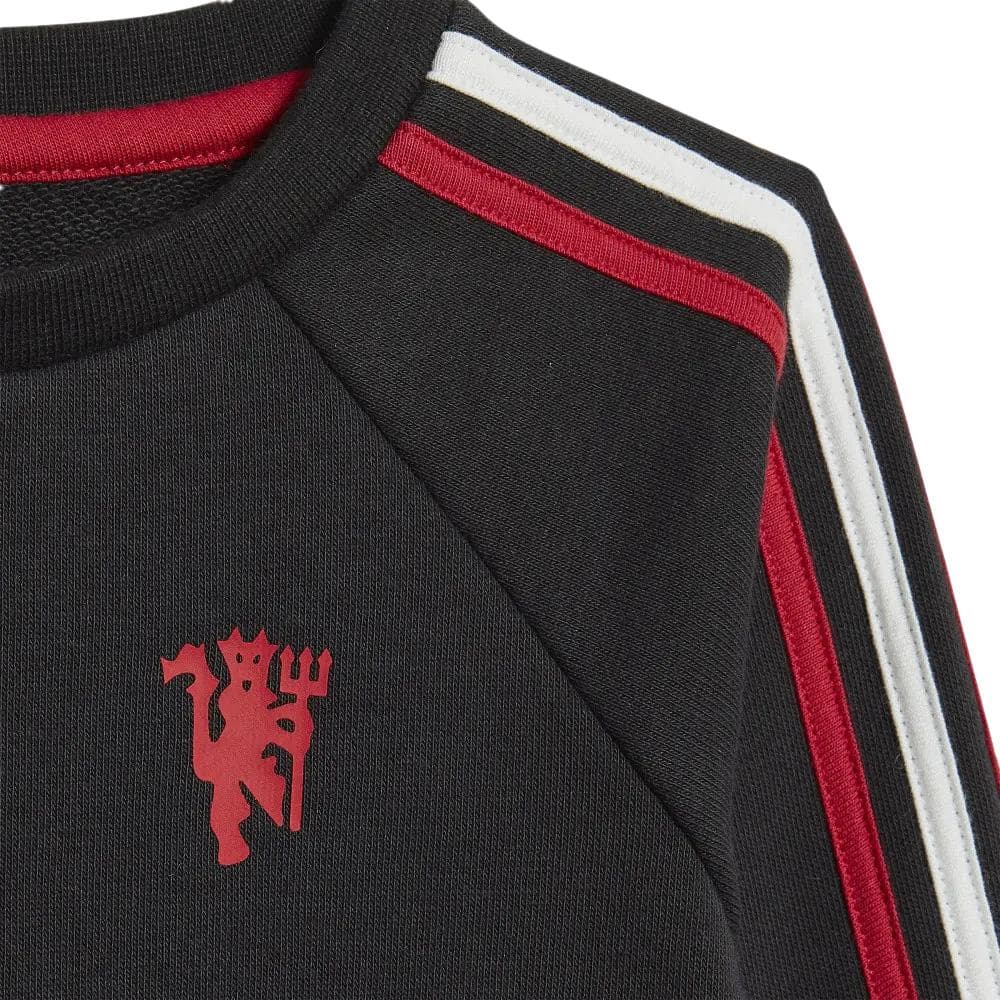 Manchester Survêtement Noir Garçon Adidas 2022/23 3