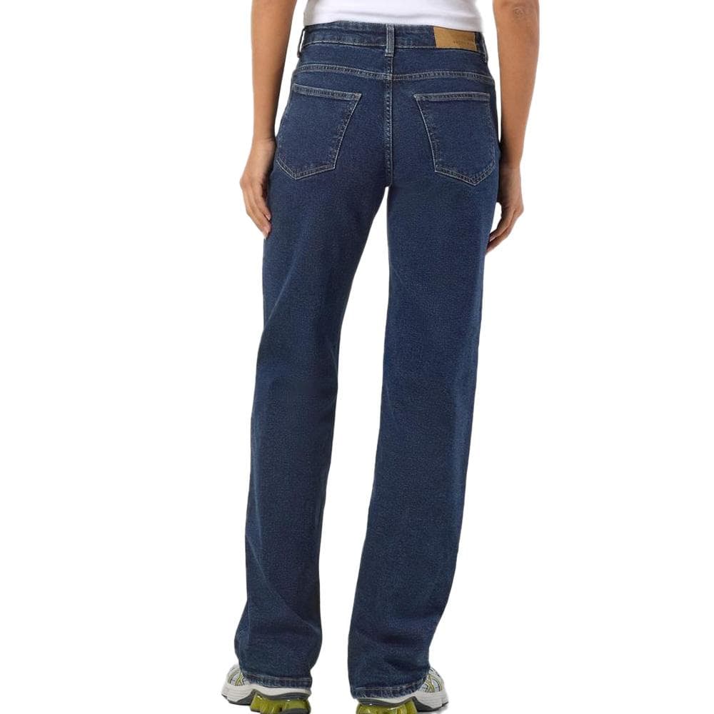 Jean Droit Bleu Foncé Femme Noisy May Landa 2