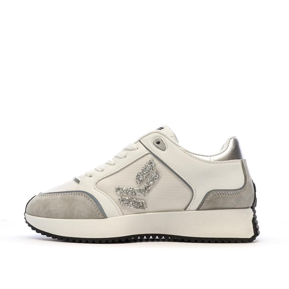 Baskets Blanches/Grises Femme Kaporal Rayonne 1