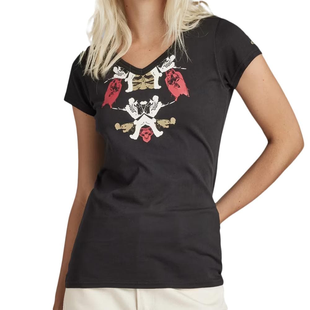 T-shirt Noir Femme G-Star Raw Look Book 1