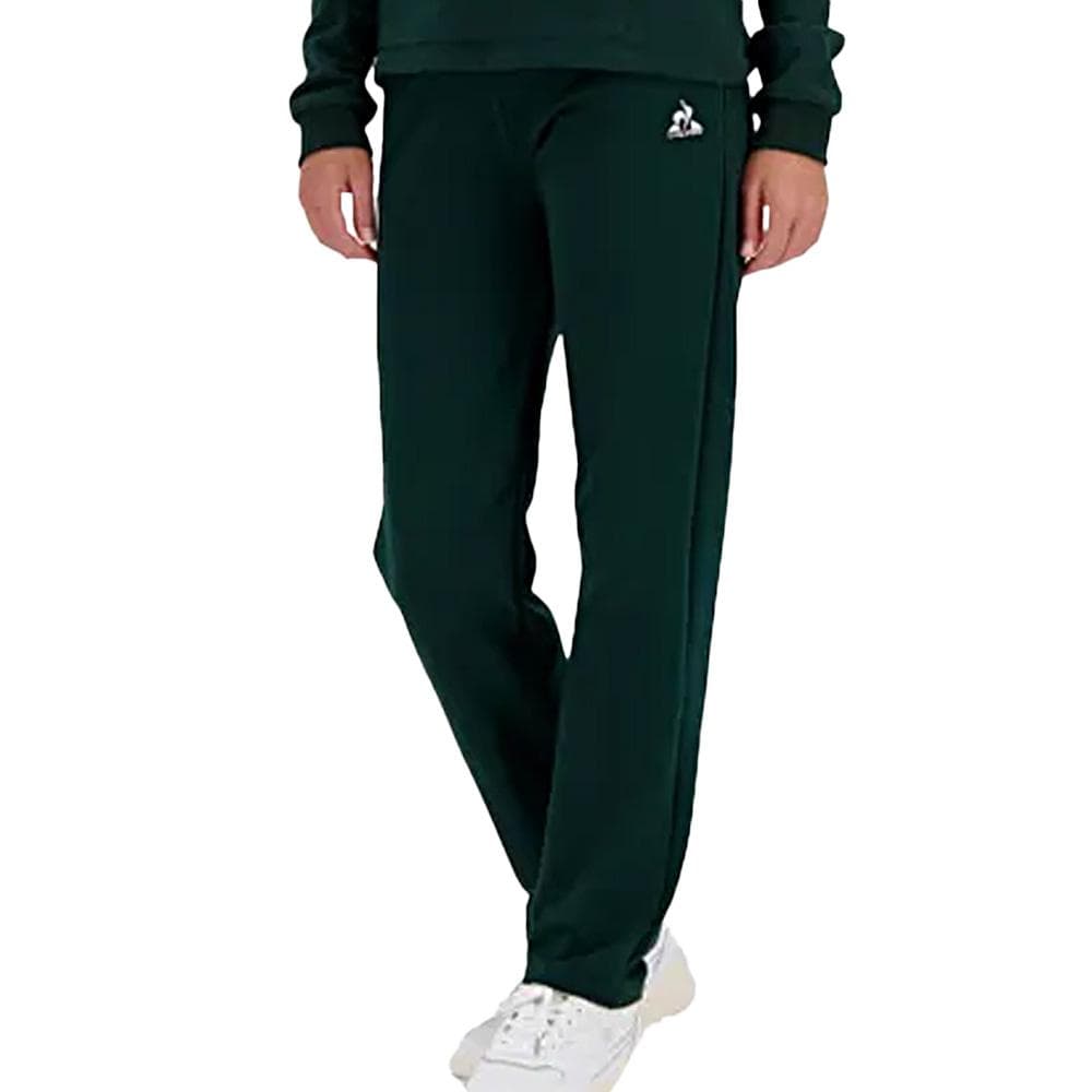 Pantalon Droit Vert Femme Le Coq Sportif Contemporain 1
