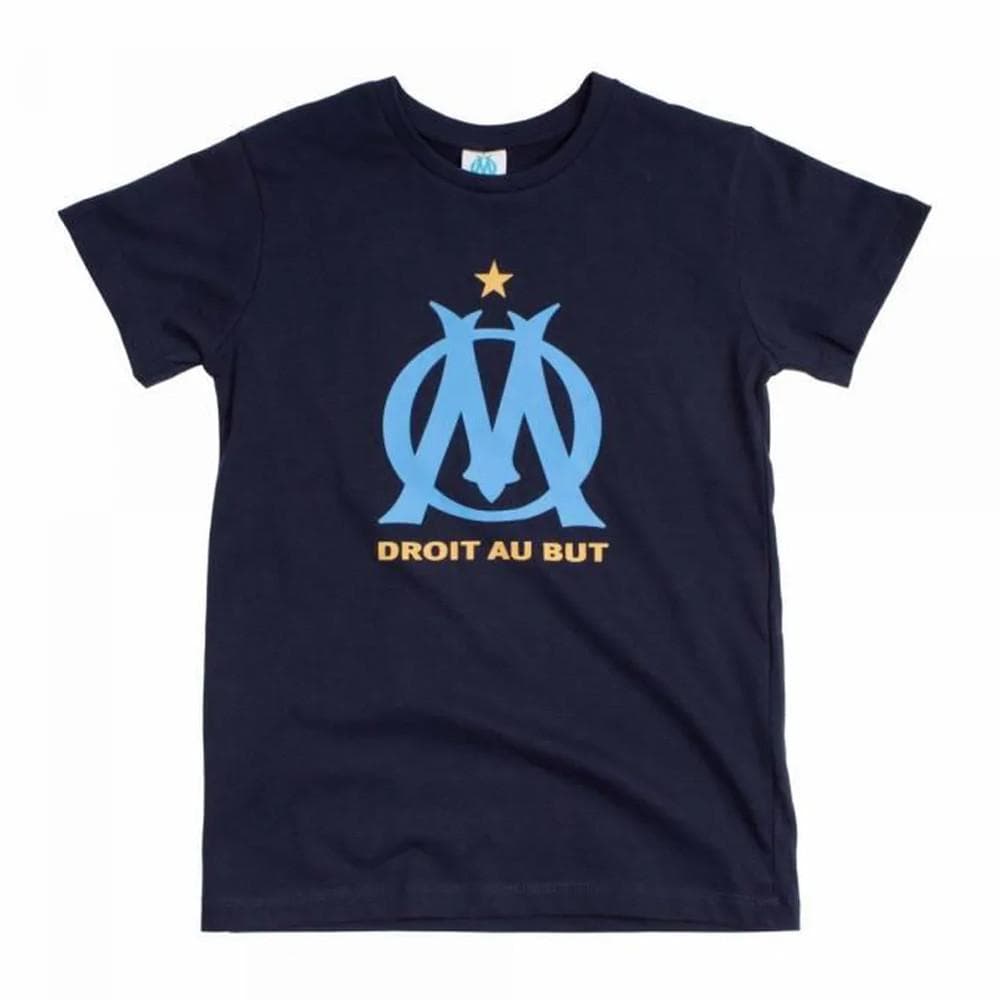 T-shirt Marine Garçon Olympique de Marseille 1