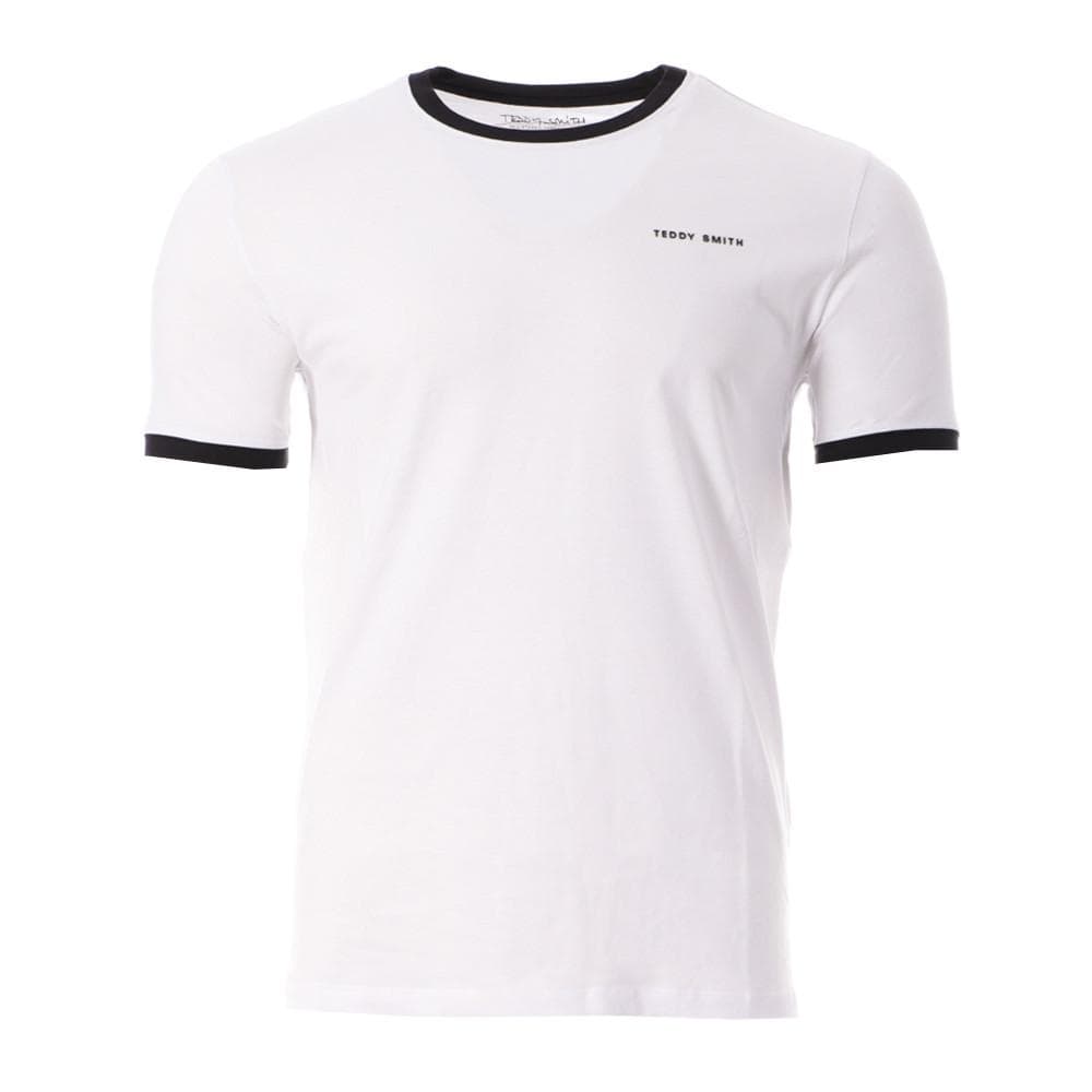 T-shirt Blanc Homme Teddy Smith 2R 1