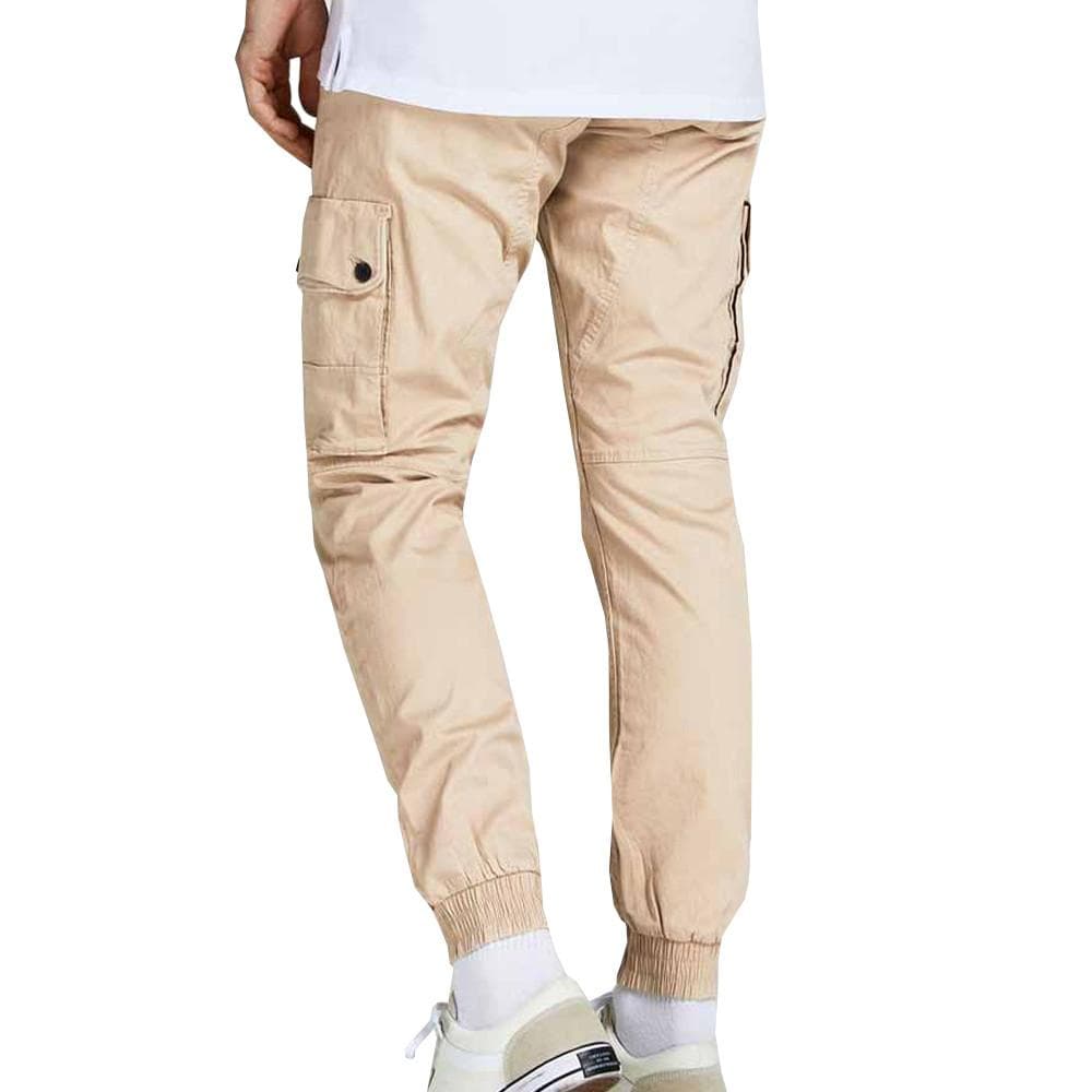 Pantalon Cargo Beige Homme Jack & Jones Warner 2