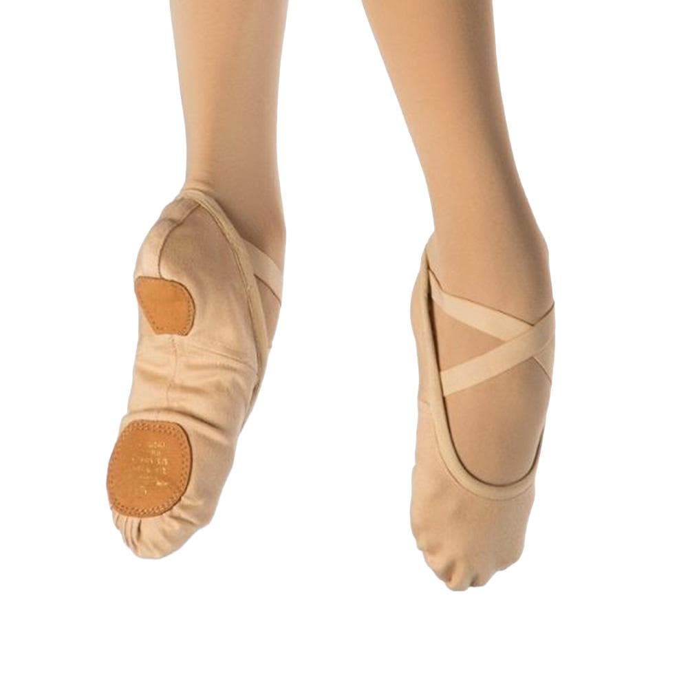 Chaussons de Danse Beige Femme Soft Ballet 1