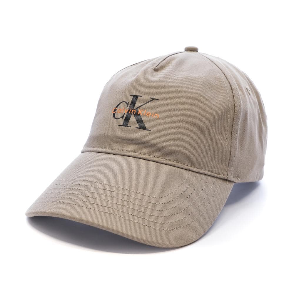 Casquette Taupe Homme Calvin Klein Jeans Monologo Printed 1