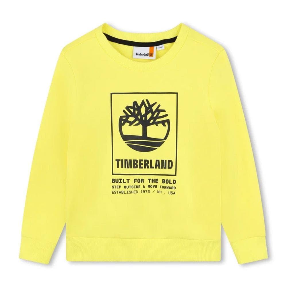 Sweat Jaune Garçon Timberland T60075 1