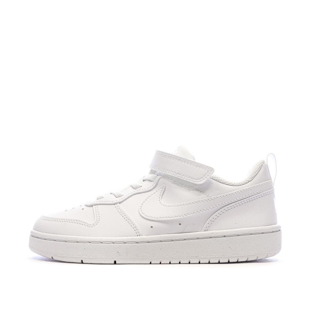 Baskets Blanches Garçon Nike Court Borough Low Recraf PS 1