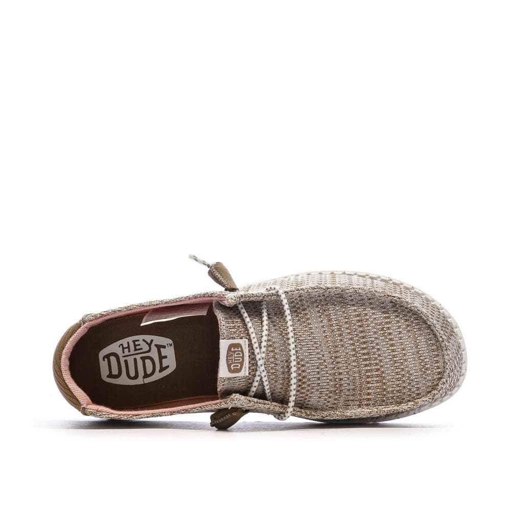 Chaussures Marron Mixte Hey Dude Walnut 3