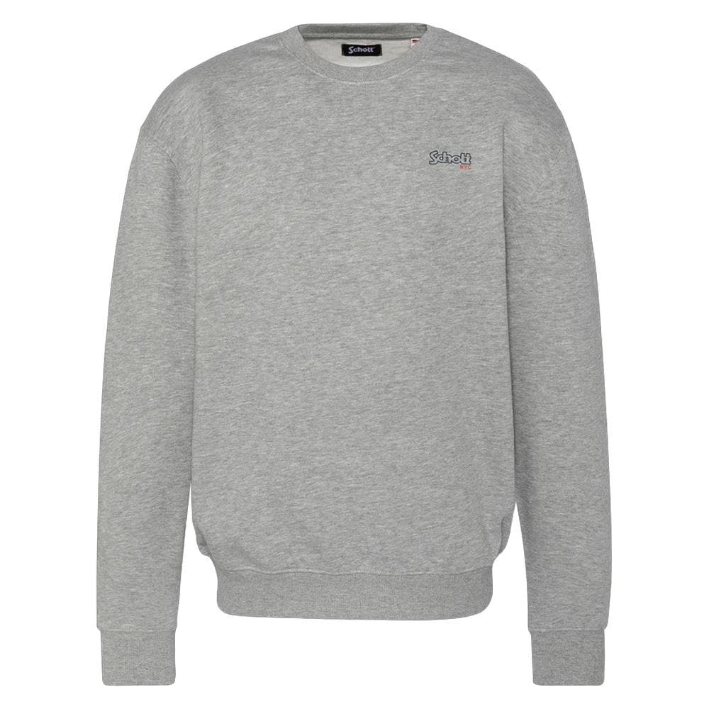 Sweat Gris Homme Schott Stan 1