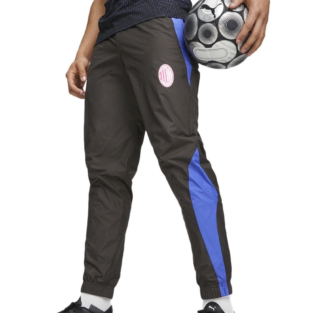 AC MILAN Jogging Noir/Bleu Homme Puma Prématch 1