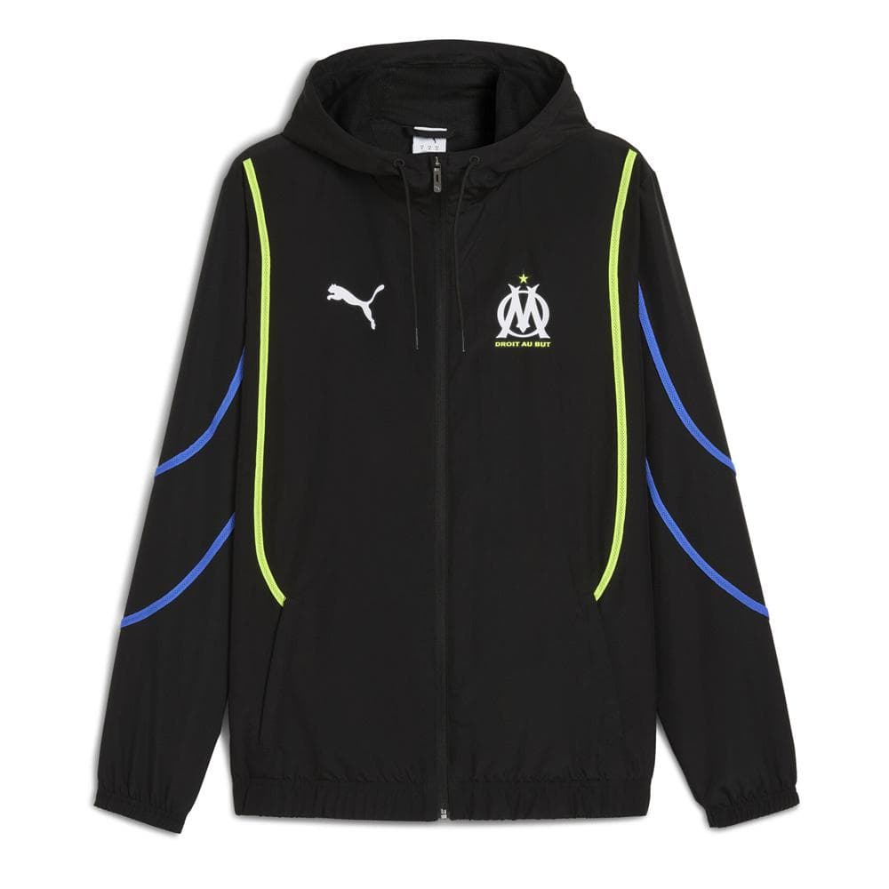 OM Veste Noire Homme Puma 2024/25 1