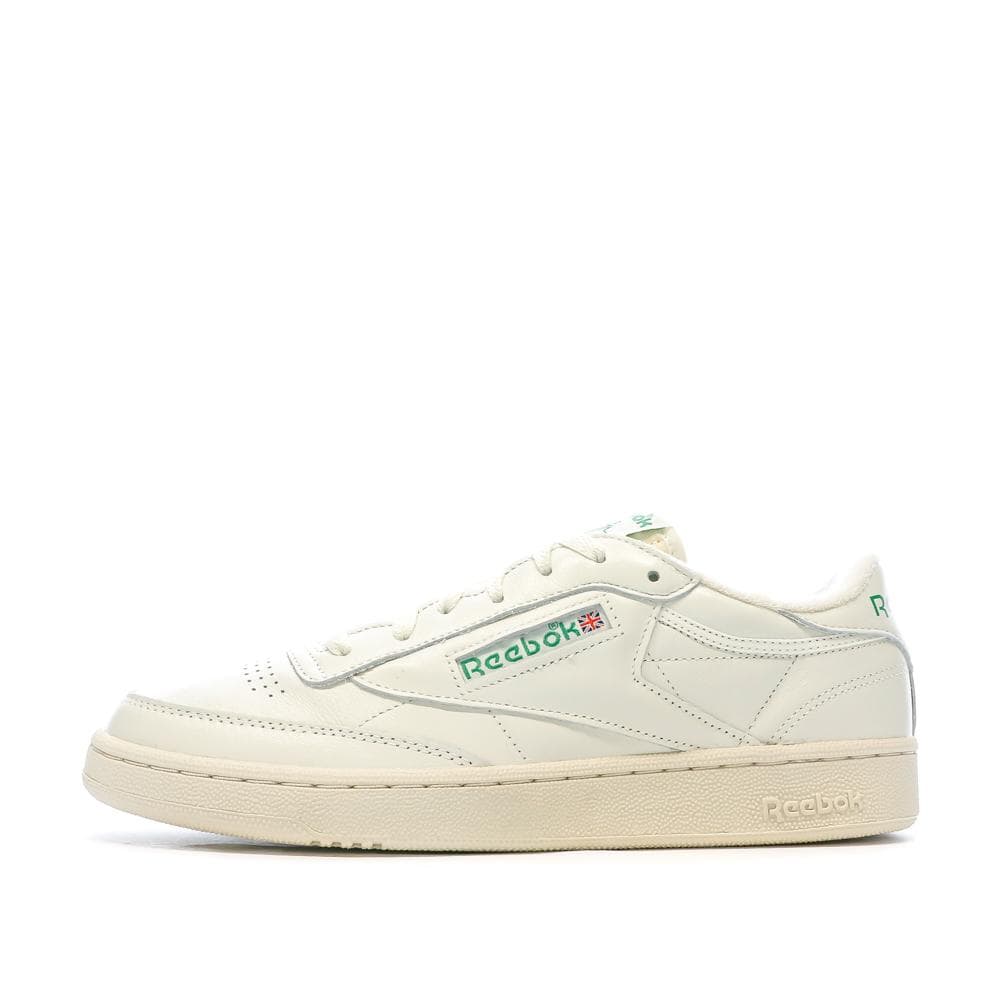 Baskets Blanche/Verte Homme Reebok Club C85 Vintage 1