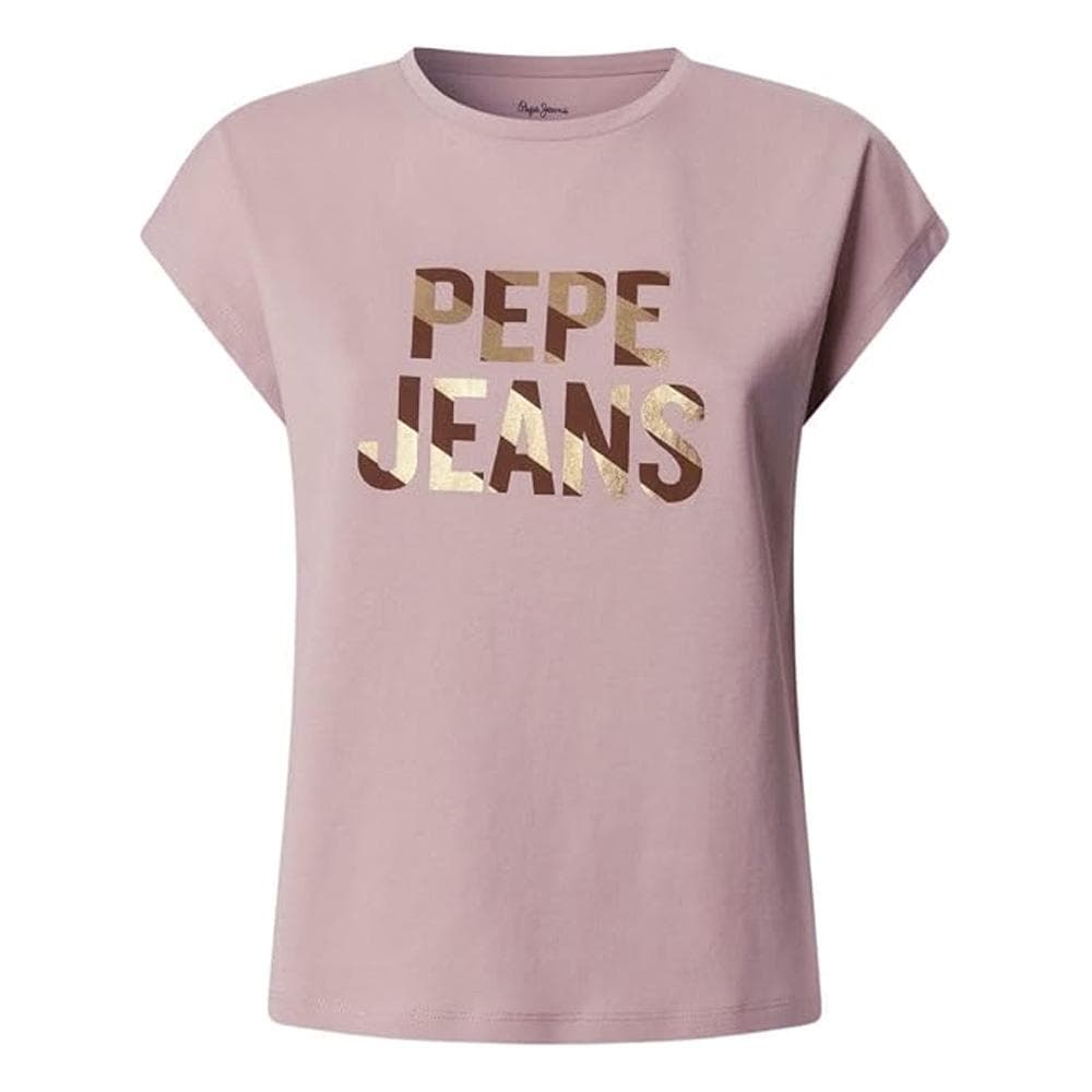 T-Shirt Rose Femme Pepe jeans Catalina Cloudy 1