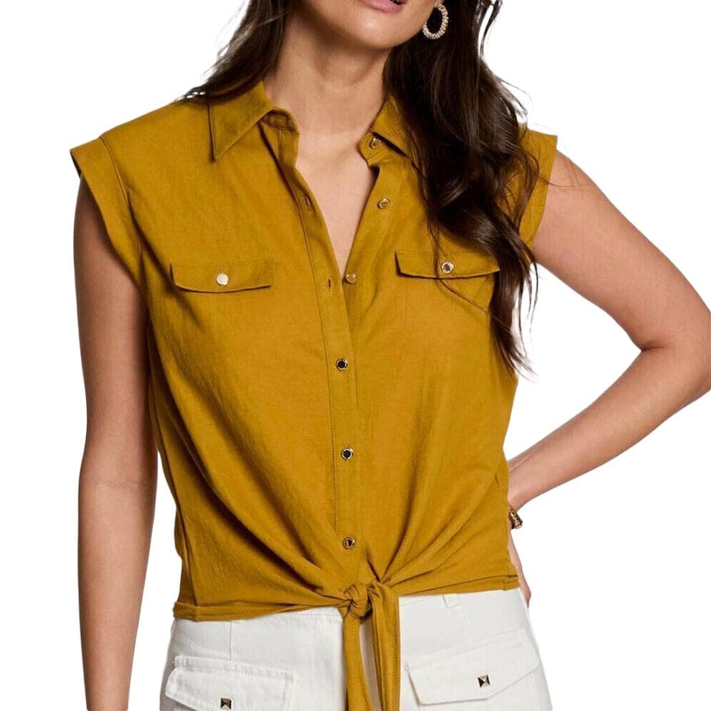 Chemise Jaune Femme Morgan Darod 1