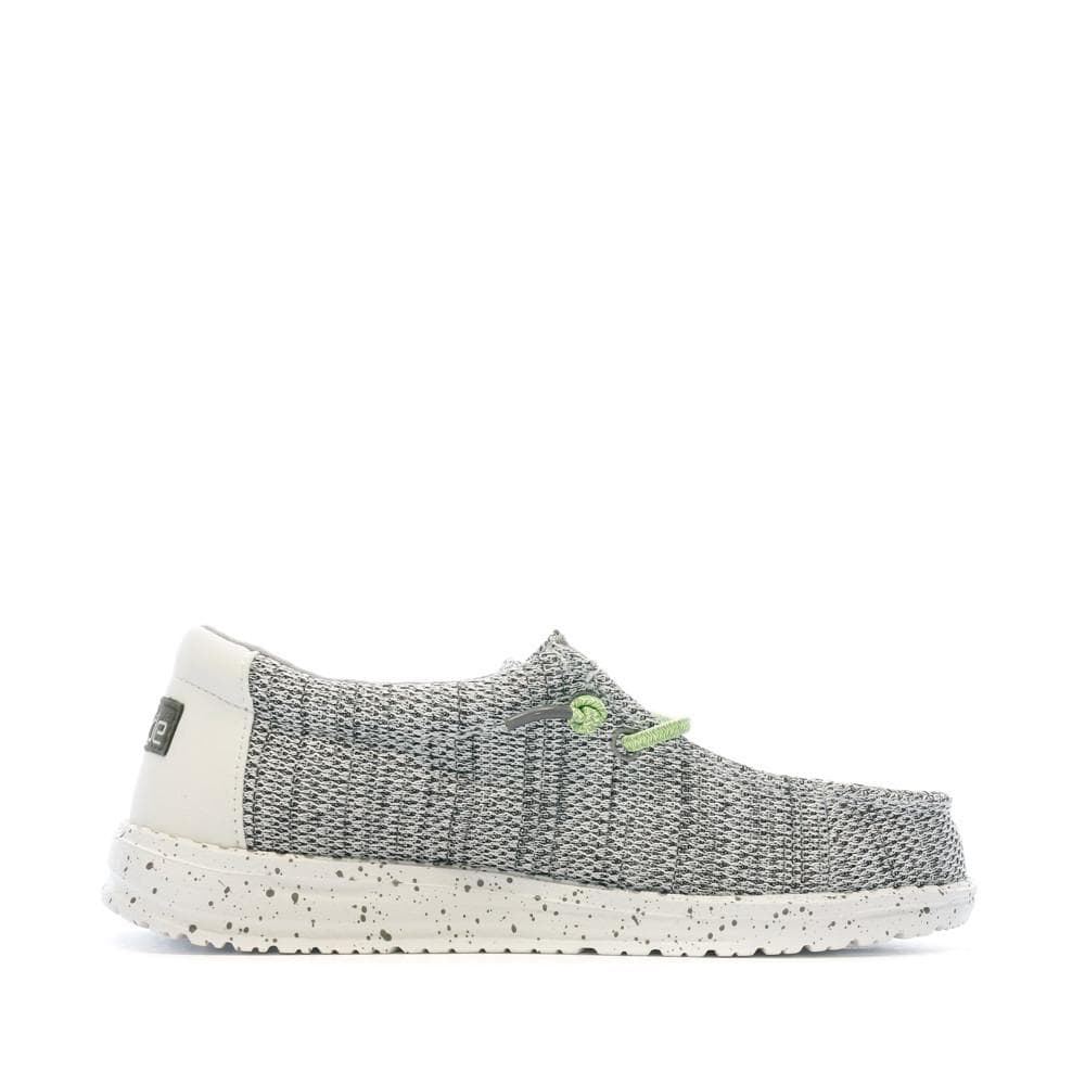 Chaussures Grises/Noires Garçon Hey Dude Wally Youth 2