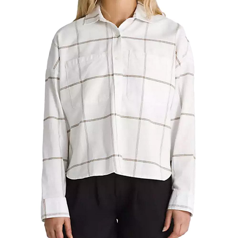 Chemise Blanches Femme Vans Antica Boxy 1