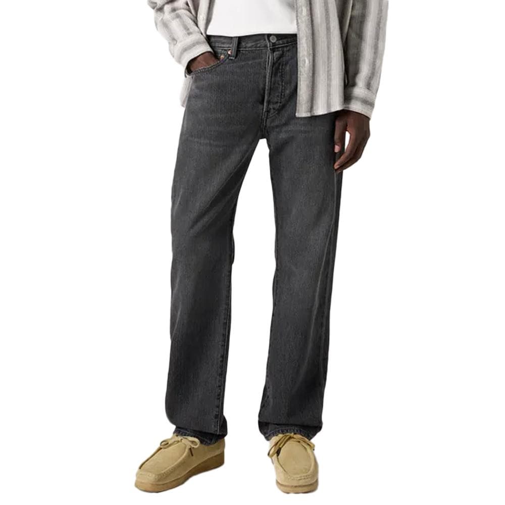 Jean Gris Homme Levi's 501 Levis Original Fit 1