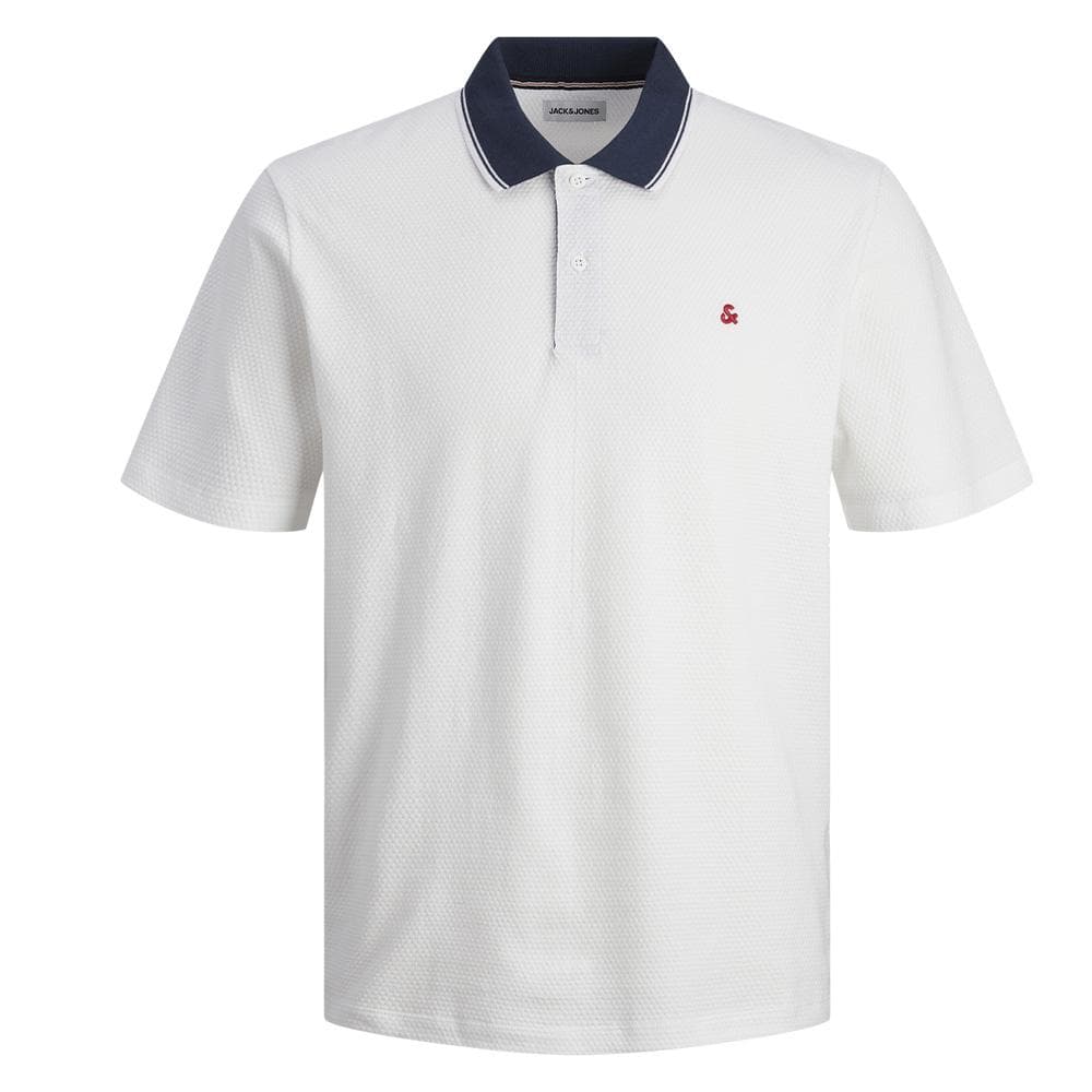 Polo Blanc Homme Jack & Jones Waylon 1
