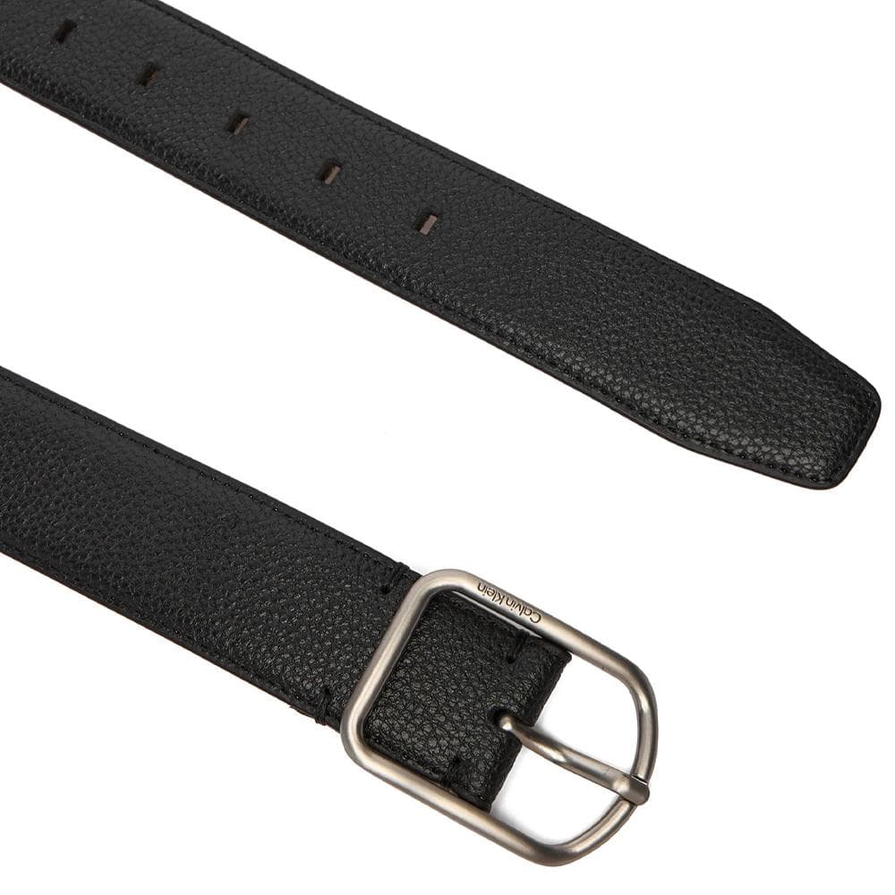 Ceinture Noire Homme Calvin Klein Jeans Round - T 2