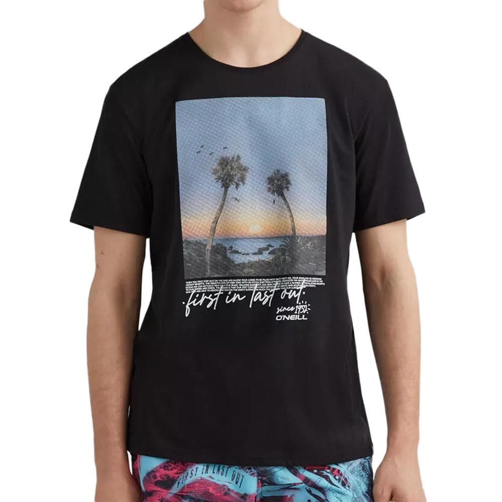 T-shirt Noir Homme O'Neill Loren 1